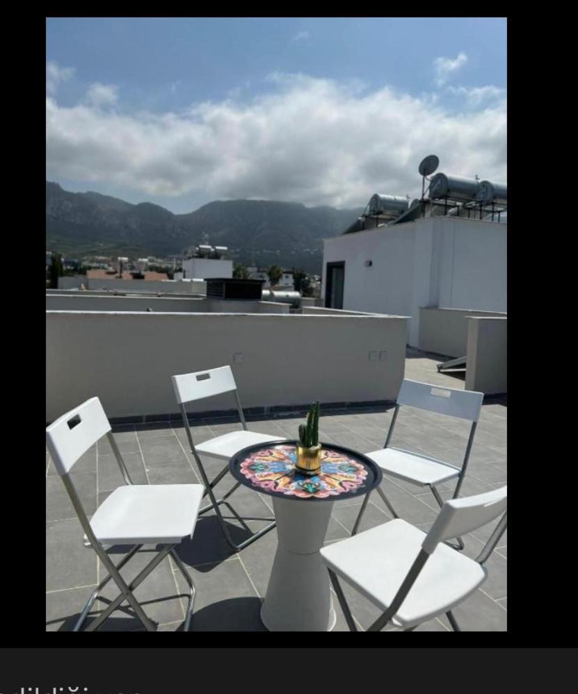 Palmiye Apartment 凯里尼亚 外观 照片
